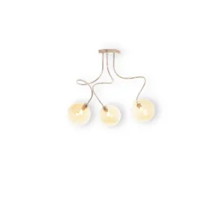 Lámpara de techo moderna Illuminando GINA PALLINA 3 G9 LED