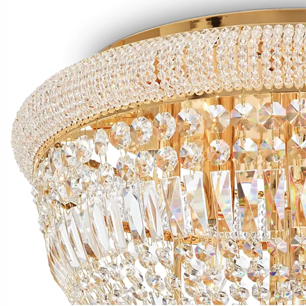 Lámpara de techo de cristal Ideal Lux DUBAI 201016