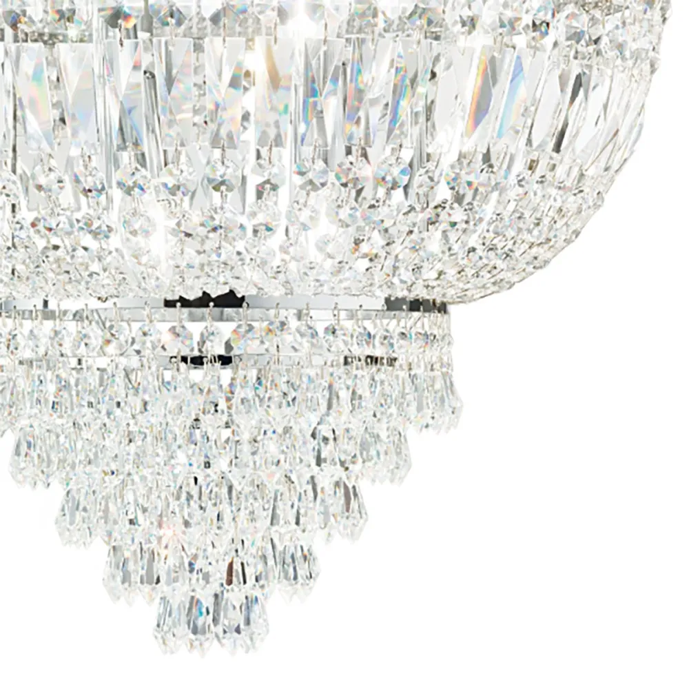 Ideal Lux DUBAI 207186 Kristall-Deckenleuchte