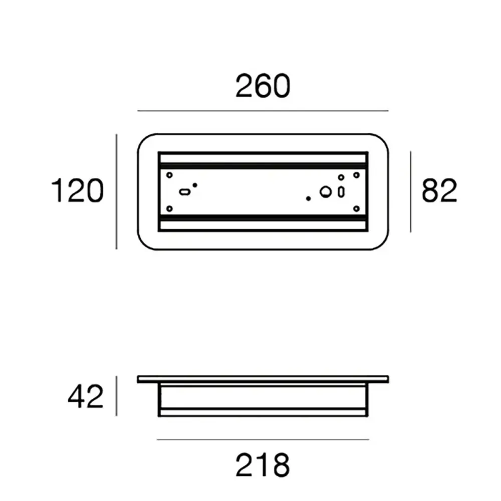 Linea Light GEMINI 9669 LED-Wandleuchte