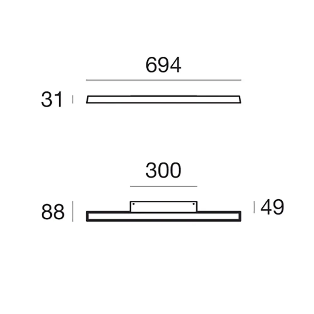 Linea Light LIRA 9340 Außenwandleuchte