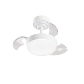 Ventilatore scomparsa Perenz OPEN+MINI 7210 B CT LED metallo acrilico