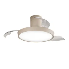 Ventilateur en métal acrylique LED Perenz ZORA 7195 SB CT