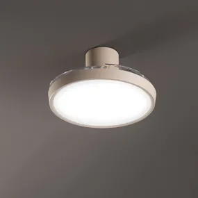 Ventilador metálico acrílico LED Perenz ZORA 7195 SB CT