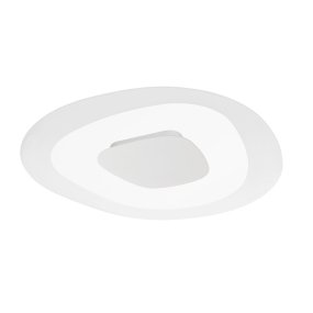 Applique led Linea Light ANTIGUA 90346 LED 3000K vetro bianco