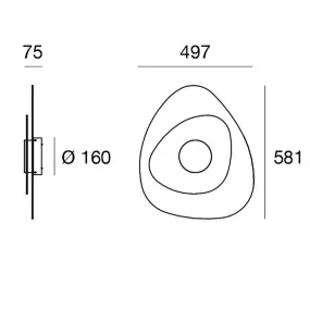 Linea Light LED-Wandleuchte JOINT CA096DWHWDI