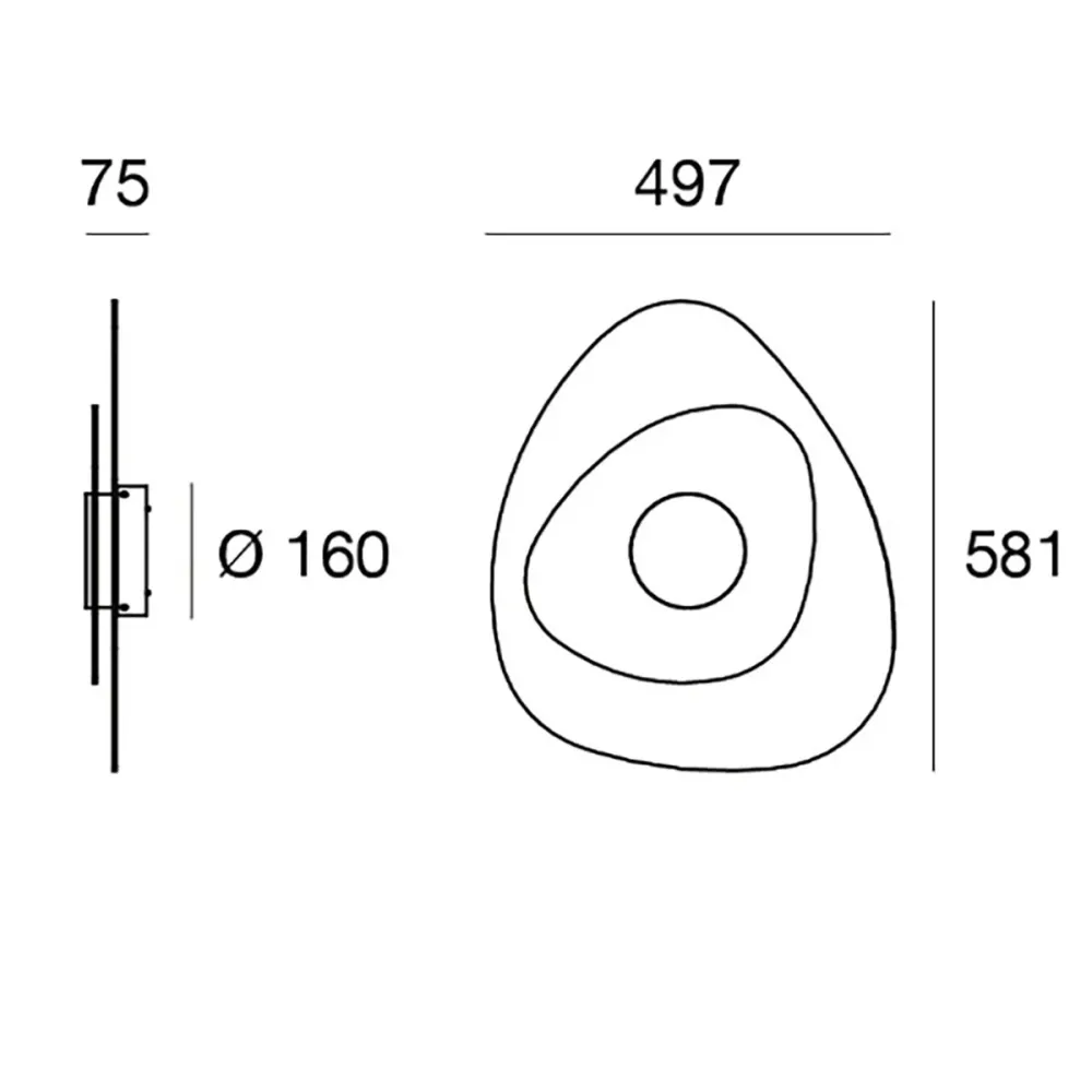 Linea Light LED-Wandleuchte JOINT CA096DWHWDI