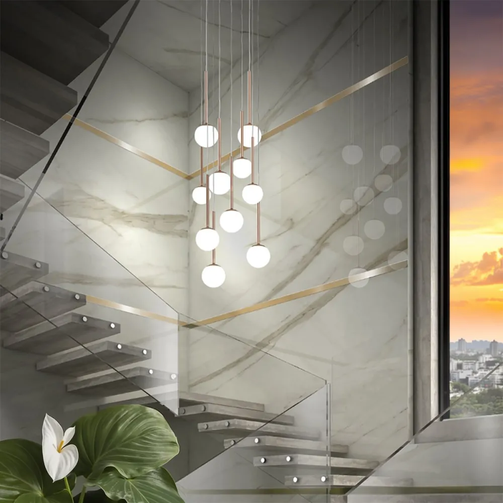 Lustre moderne Promoingross LOLLYPOP S10B BN