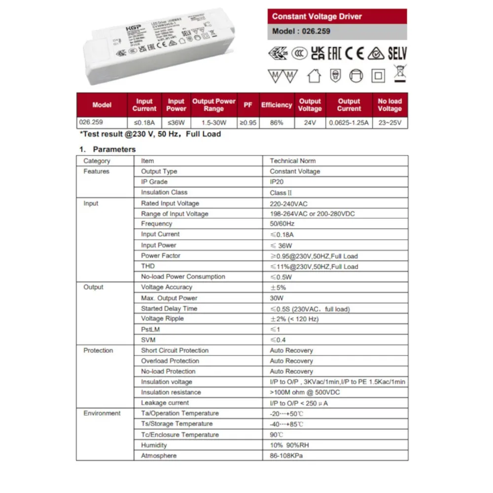 Fuente de alimentación Belfiore 9010 026.259