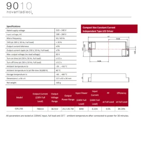 Alimentation Belfiore 9010 026.256 35,7 W