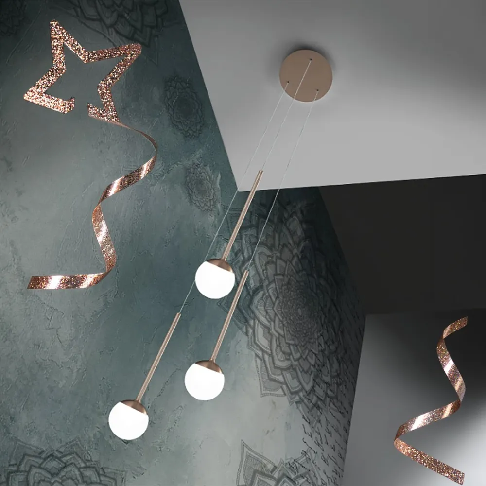 Lustre moderne Promoingross LOLLYPOP S3B BN