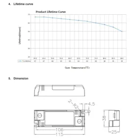Controlador Belfiore 9010 026.237 18W 500mA