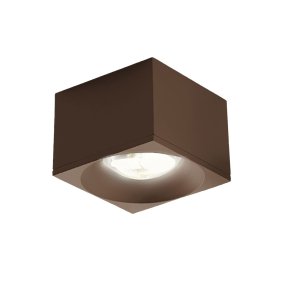 Promoingross POCKET Q10 RU 2700K LED-Deckenleuchte in Rostmetalloptik