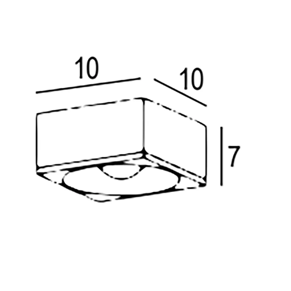 Plafoniera led Promoingross POCKET Q10 SF