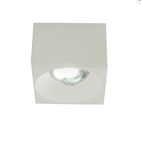 Plafoniera led Promoingross POCKET Q10 WH 2700K metallo bianco