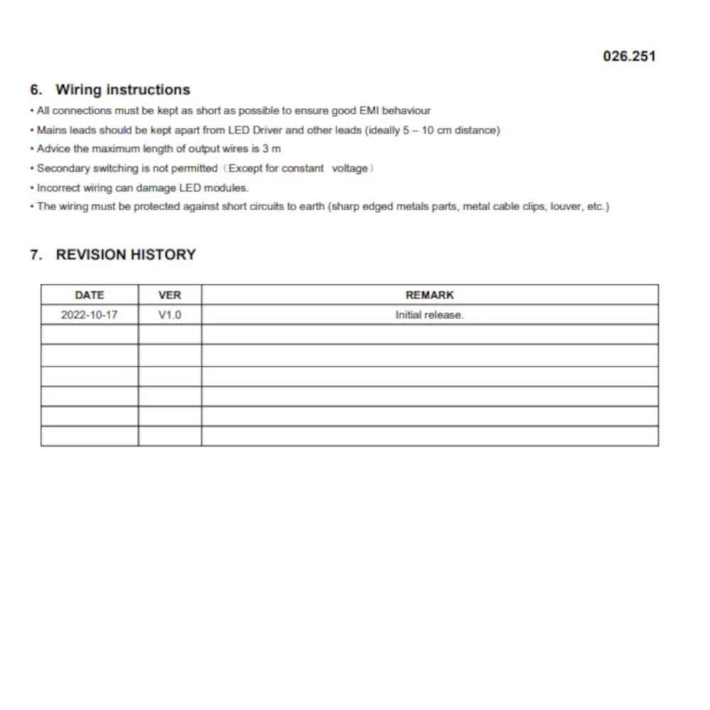 Netzteil für 8W 4105 LED-Einbaustrahler.
