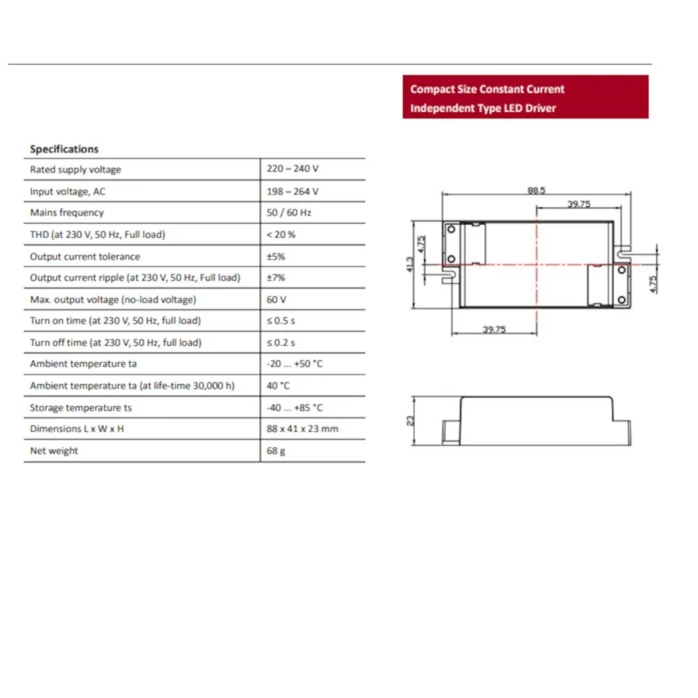 Transformateur, driver, alimentation 026.252 Belfiore 9010