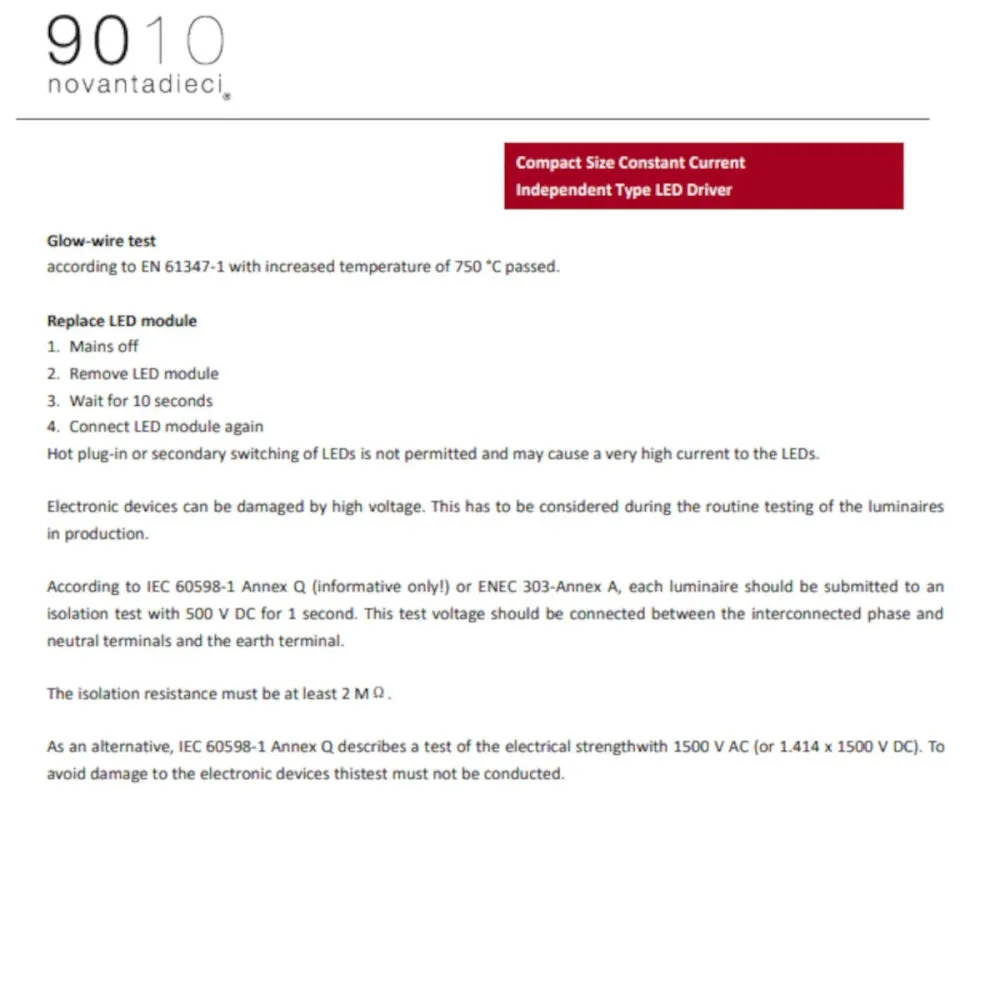 Transformateur, driver, alimentation 026.252 Belfiore 9010