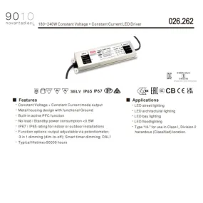 Alimentatore Belfiore 9010 240W 026.262