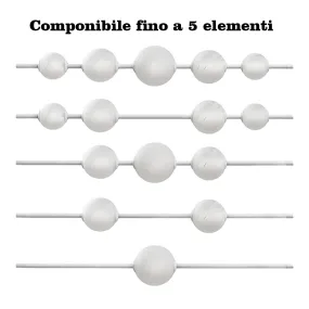 Lampadario led Promoingross STICK S120 WH