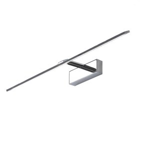 Applique murale LED Promoingross TEAM A68 CR 1468 IP44 3000K en chrome poli