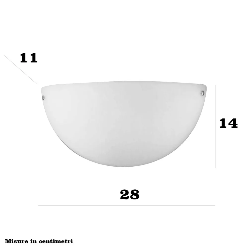 Illuminando AP 28 MIRA Waschbecken-Wandleuchte