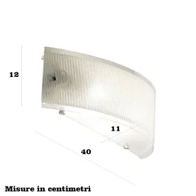 Applique vaschetta Illuminando AP FENICE FASCIA 2