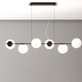 Top Light moderne HOLLY 1201 S6 E27 LED métal verre