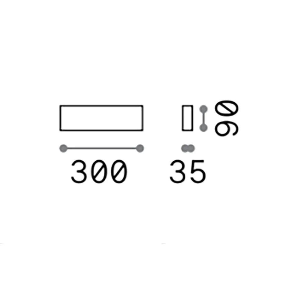 Moderne Wandleuchte Ideal Lux DELTA 366739