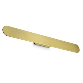 Applique moderno Ideal Lux ZIG ZAG ROUND 369570 76CM LED 3100LM 3000K alluminio bianco biemissione