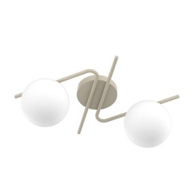 Moderne Deckenleuchte Top Light BOOMERANG 1200 PLP SA E27 LED Metallglas