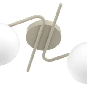 Moderne Top Light Deckenleuchte BOOMERANG 1200 PLP SA E27 LED