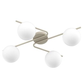 Moderne Deckenleuchte Top Light BOOMERANG 1200 PLG SA E27 LED Metallglas