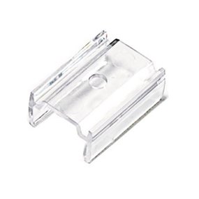 Paquete de 20 clips de plástico transparente Gea Led GSTP07