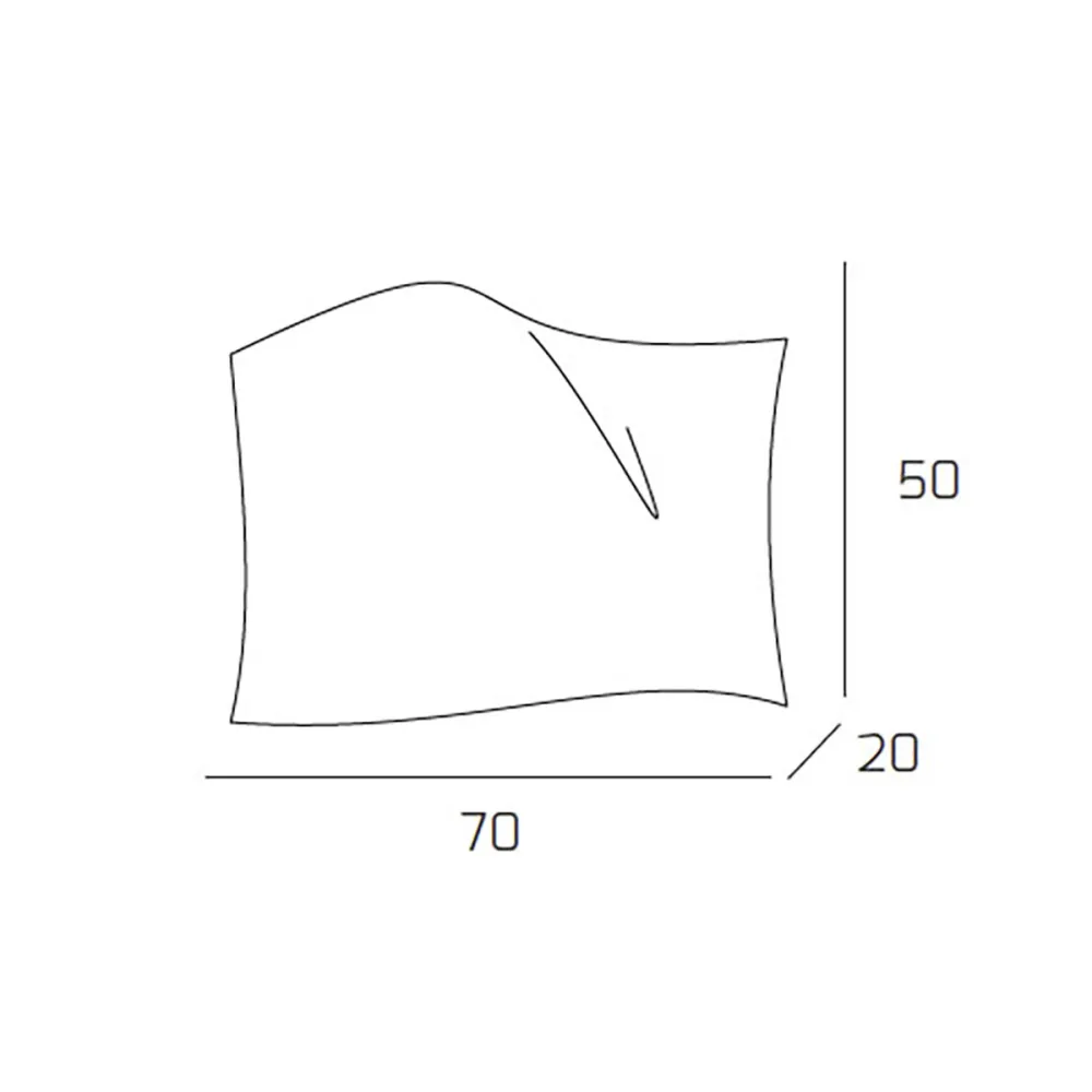 Plafonnier en verre Top Light WING 1044 70