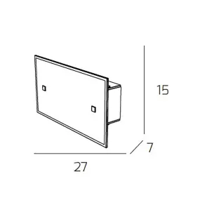 Applique Top Light BRICK1122 AP
