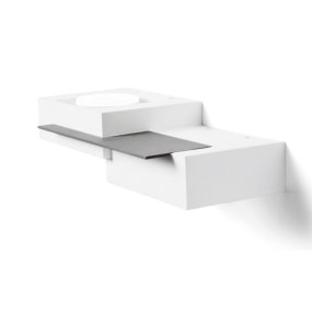 Applique murale moderne à double émission LED Sforzin MILET T473 GX53 en plâtre