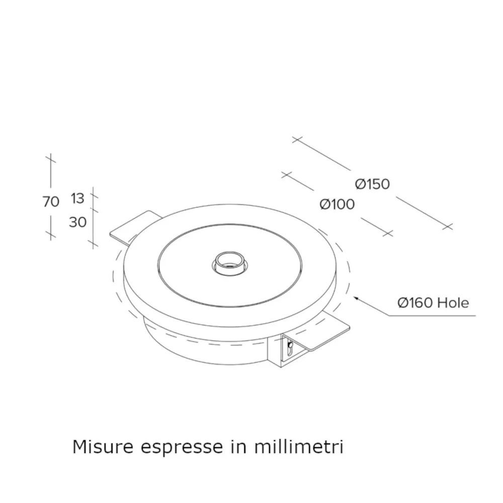 Sforzin RHODIA T470 LED-Einbaustrahler