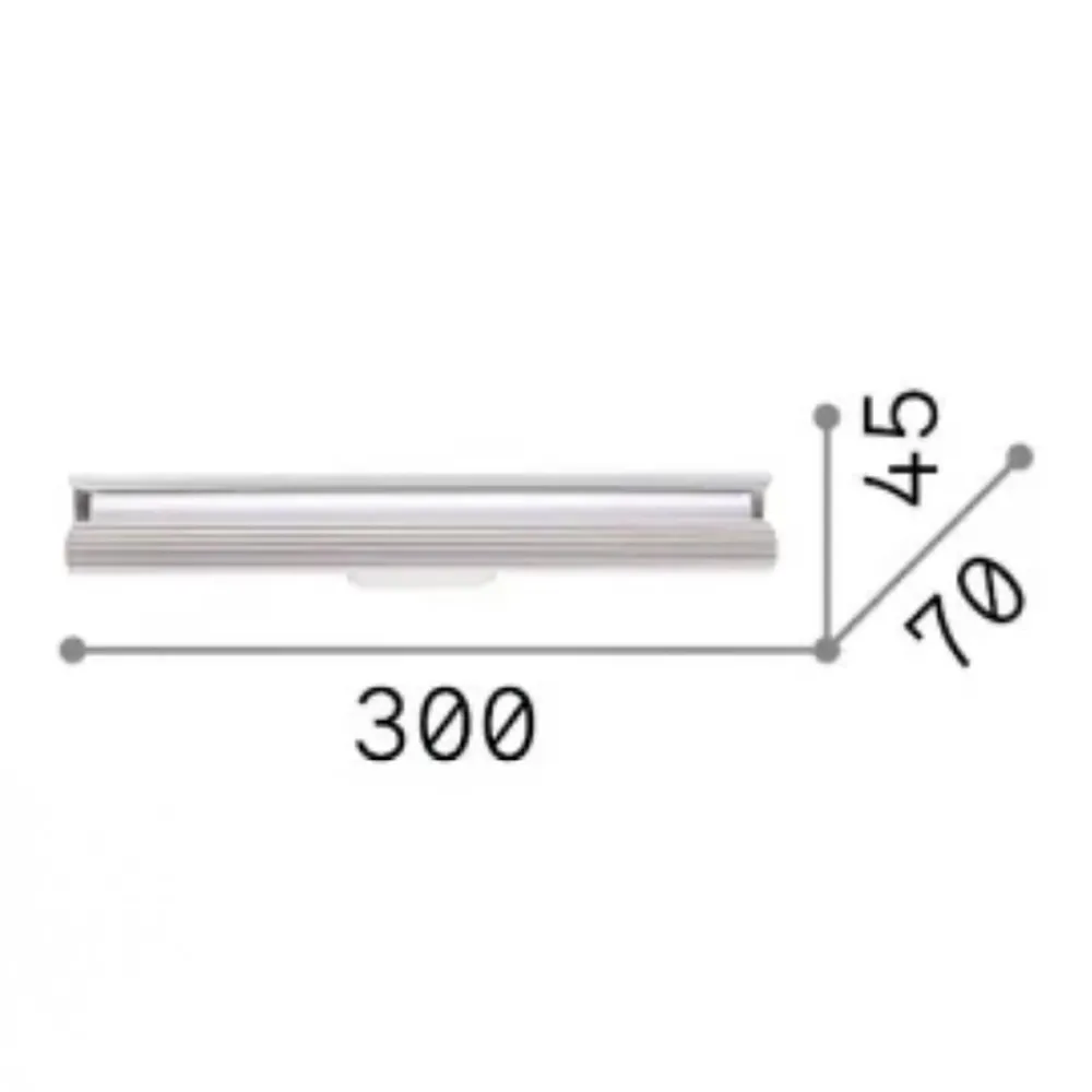 Aplique de pared moderno Ideal Lux DORICA 362502