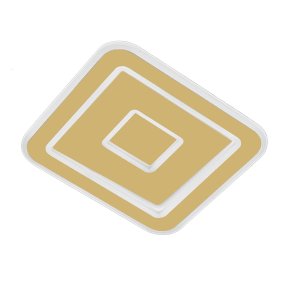 Lámpara de techo clásica Promoingross HALO Q35 RU LED CCT 3450LM lámpara de techo cuadrada