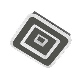 Promoingross HALO Q WH LED CCT moderne Deckenleuchte quadratische Wandleuchte