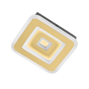 Promoingross HALO Q WH LED CCT plafonnier moderne applique murale carrée