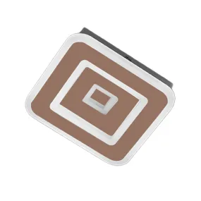 Plafonnier moderne Promoingross HALO Q WH LED CCT