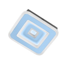 Plafoniera moderna Promoingross HALO Q20 FULL LED CCT 20X20 metallo metacrilato