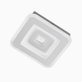 Plafoniera moderna Promoingross HALO Q20 FULL LED CCT 20X20 metallo metacrilato