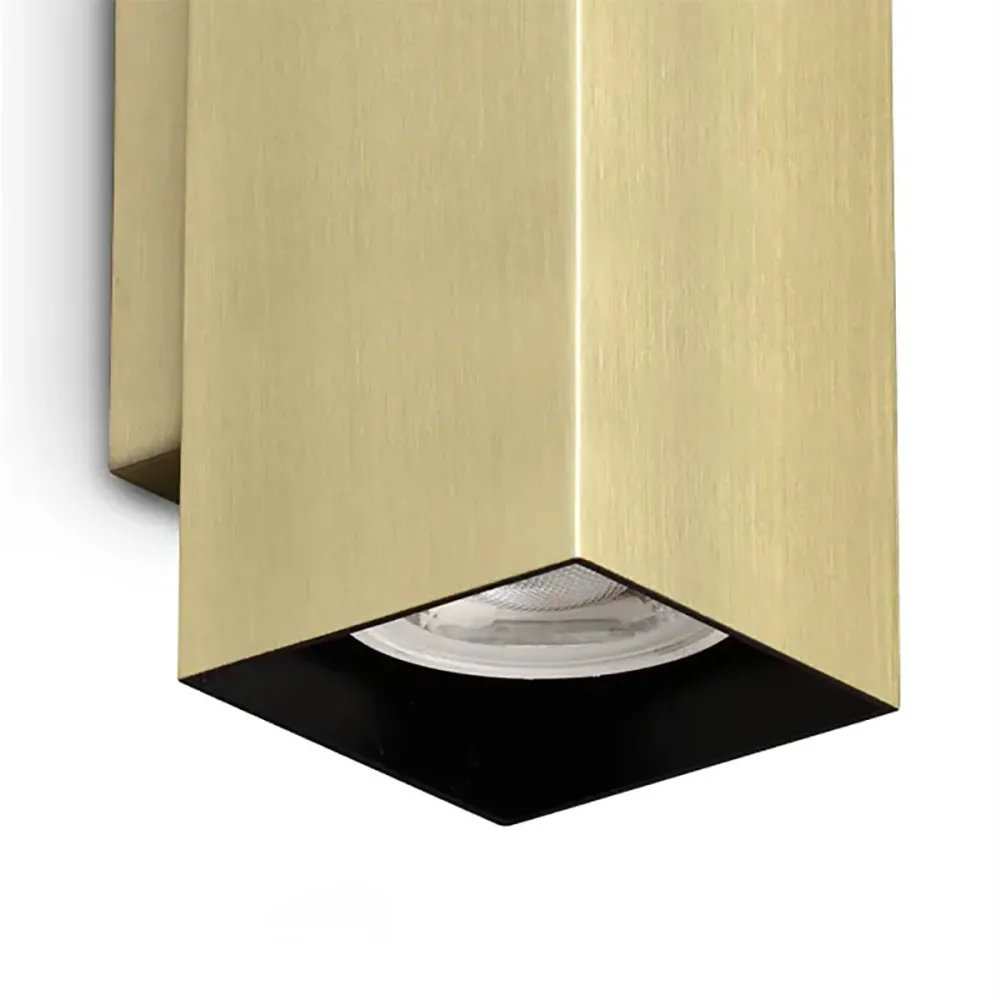 Klassische Wandleuchte Ideal Lux LOOK SQUARE AP2 15H 370293