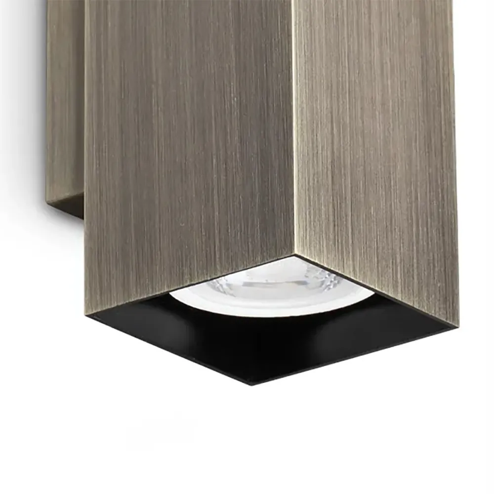 Applique murale classique Ideal Lux LOOK SQUARE AP2 15H 370231