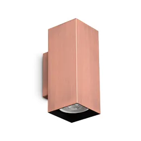 Aplique de pared clásico Ideal Lux LOOK SQUARE AP2 15H 370354