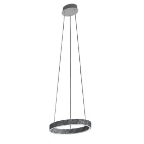 Lustre moderne Promoingross GAME S40 LED CCT à double émission en métal et silicone