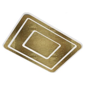 Plafoniera moderna Promoingross HALO Q65 LED CCT 65x65 metallo metacrilato